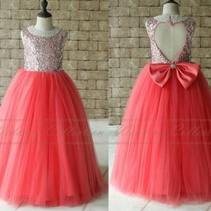 Girls flower girl/pageant dress
